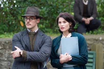 M78 Sam Clafin and Gemma Arterton star in EuropaCorp's Their Finest. PHOTO CREDIT – NICOLA DOVE © British Broadcasting Corporation / Their Finest Limited 2016